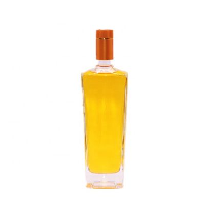 500ml glass liquor bottle square clear vodka tequila whisky bottle wine glass bottle 