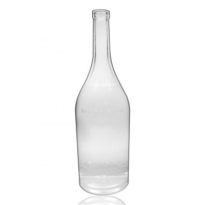 Factory Sell 500ml 750ml 1000ml glass beverage vodka rum whiskey tequila bottles 