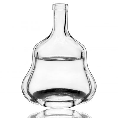 Classic Xo Brandy Gourd Shape Wooden Lid Liquor Packaging 700 ml Alcohol Bottle Luxury 