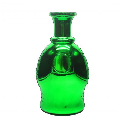 High-quality food grade irregular spray round bottle 700ml 750ml cork