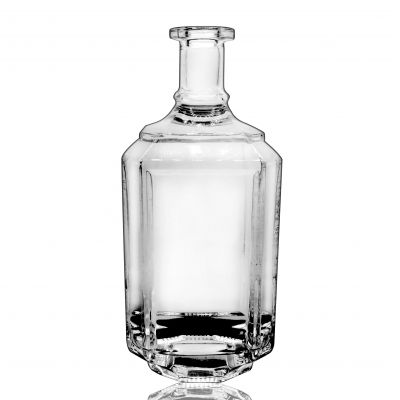 Hot Sale Fashion Square Rectangular70cl 700ml Glass 700ml Gin Bottles 