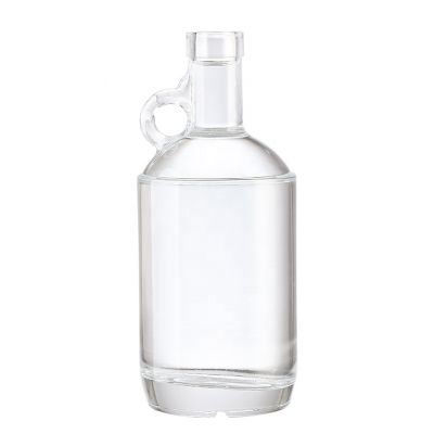 hot stamping 500ml 700ml fancy whiskey glass bottle 
