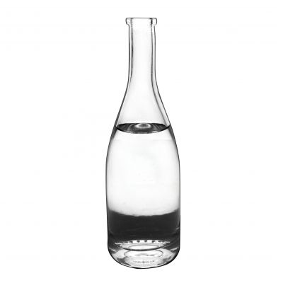 glass high quality crystal white glass 200ml beverage bottle water bottle spirits bottle