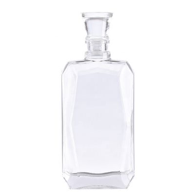 cheap glass bottles 500ml 750ml 1000ml whiskey flat wine bottle glass vodka and whisky bottle wine bottle empty 