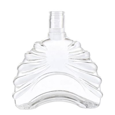 wholesale 500ml 1000ml clear glass bottle of brandy 