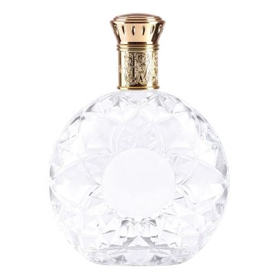 500ml 700ml hot stamping liquor brandy glass bottle 