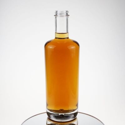 Empty custom liquor glass vodka bottle wholesale 750ml 