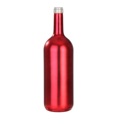 wine bottle manufacturers hot stamping 500ml 700ml 1000ml empty vodka glass bottle liquor 700ml 