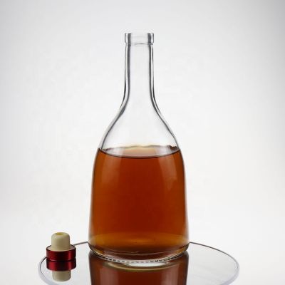T-corked empty 700ml glass spirits tequila bottle factory 