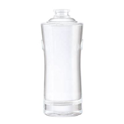 500ml 700ml 1000ml hot stamping round whiskey glass bottle 