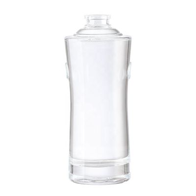 500ml 700ml 1000ml hot stamping round whiskey glass bottle 