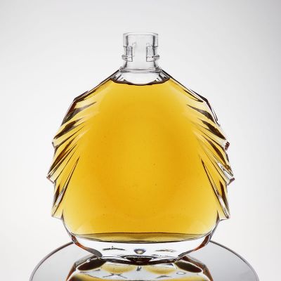 Luruxy cork sealed empty xo brandy bottle 700 ml cognac 