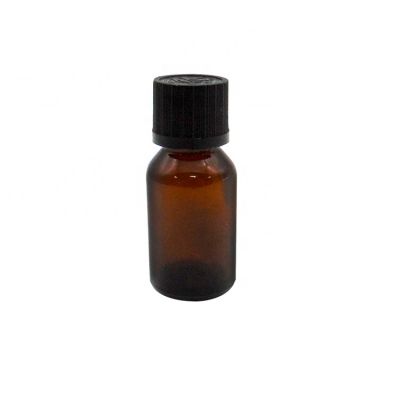 15ml, 30ml 50ml Amber Glass Euro Bottle Black Child Resistant Tamper Evident Glass Dropper 