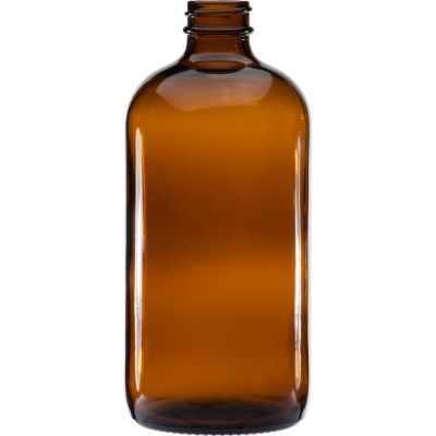 250ml 500ml Kombucha Cold Brew Coffee Amber Blue Glass Boston Round Bottle 