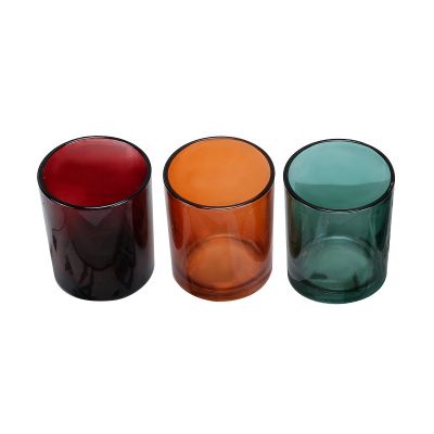 cheap color unique candle jars for wedding decoration centerpieces