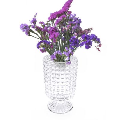 Wholesale flower glass vase wedding home bouquet ornament decoration glass jar candy wedding