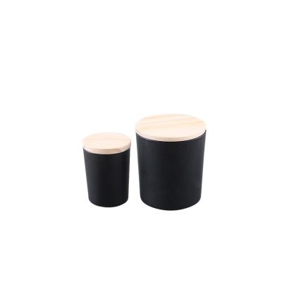 decorative glass candle jar with lid for candle making 