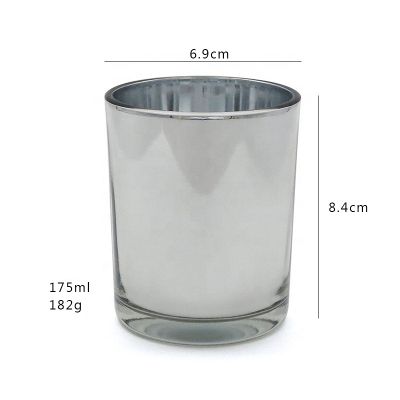 175ml silver plated candle holder silver decorative candle holder 