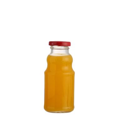 250 ml Empty Drinking High White Glass Beverage Bottles for Juice 