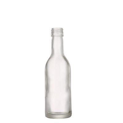 200ml transparent glass juice bottle glass drinking bottles
