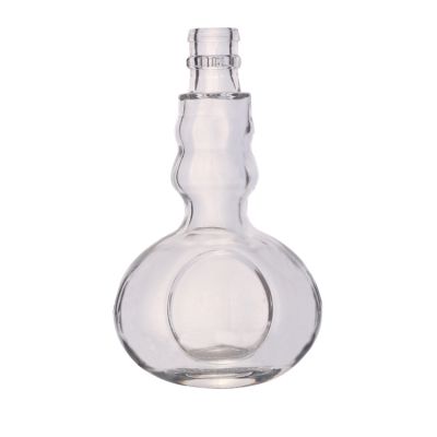 150ml Clear Cucurbit Shape Glass Bottles for Liquor 