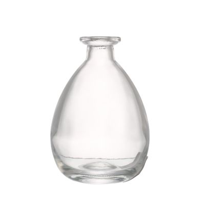 500ml Round Shape Clear empty Vodka gin glass bottles for liquor 