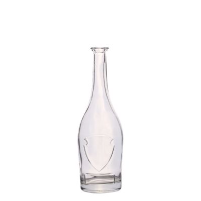 Thickness bottom 700ml liquor bottles empty glass wine bottles