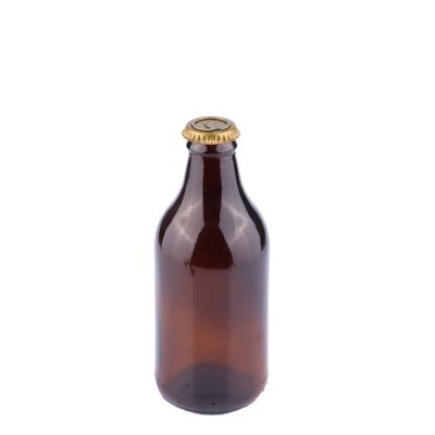 330ml 12oz Amber Clear Green Brown Beverage Glass Beer Bottles with Pull Ring 