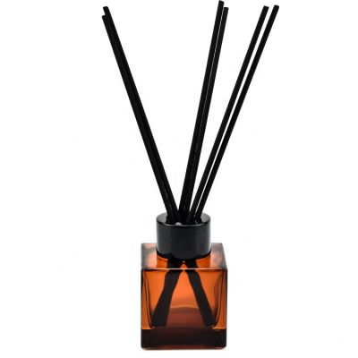 Amber 50ml Reed Diffuser Glass Bottle Aromatherapy Bottles 