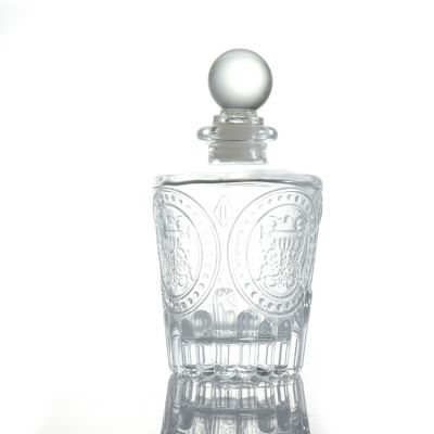 Factory Customization Arabic Style Empty High End Reed Diffuser Glass Bottle 500ml 
