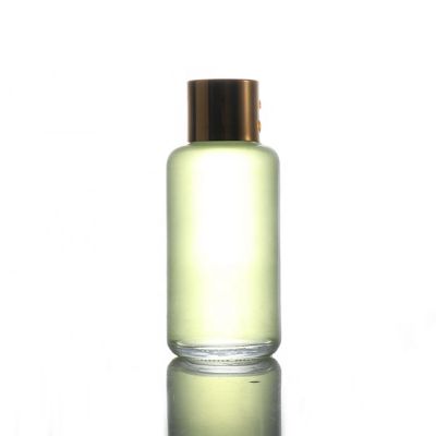 Customise Exotic Refillable Luxury Classic Clear Reed Diffuser Glass Bottle With Screw Cap 