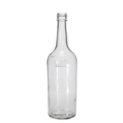 Wholesale 750ML Empty Whiskey Bottle Glass Wine Bottle With Screw Mouth