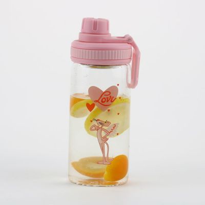 Hot Selling Borosilicate Glass Water Bottle Reusable Portable Water Bottles From China 