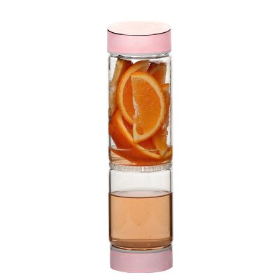 2020 Creative New Design Fruit Tea Infusion Water Bottles 