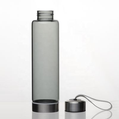 bpa free wholesale gym sports glass water bottle