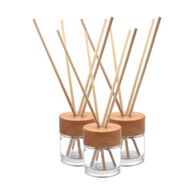 50ml 80ml 100ml 120ml 150ml 180ml 200ml reed diffuser ceramic bottle with rattan 