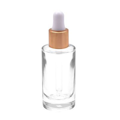 clear dropper glass bottle 30ml essential oil for cosmetic 