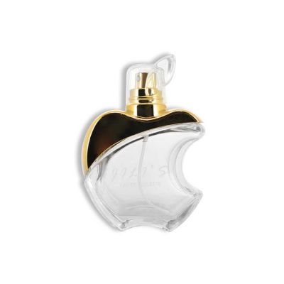 50ml apple shaped packaging perfume bottle with acrylic cap 