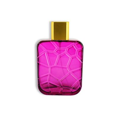 100ml pink big empty glass perfume bottles for sale 