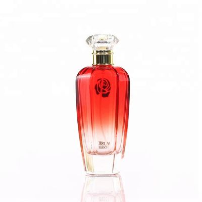100ml Magic Art Glass Clear Custom Perfume Bottle Design 