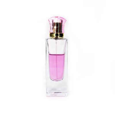 Stock High Quality Wholesale Perfume Empty Bottle Dubai 85 ml With Pink Cap For Women 