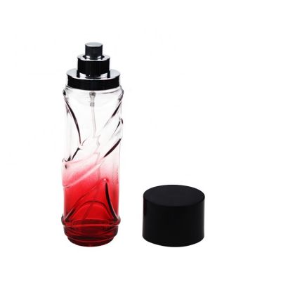 Wholesale Oem 100ml Luxury Cylinder Perfume Glass Bottle 