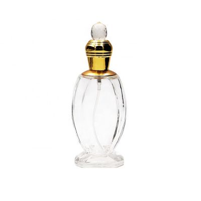 Arabic 100ml Empty Glass Luxury Perfume Spray Bottle 
