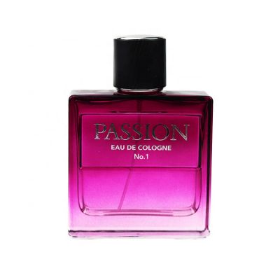 Hot Sale Luxury Square Colonge Empty Spray Glass Perfume Bottels 100 ml For Women Men 