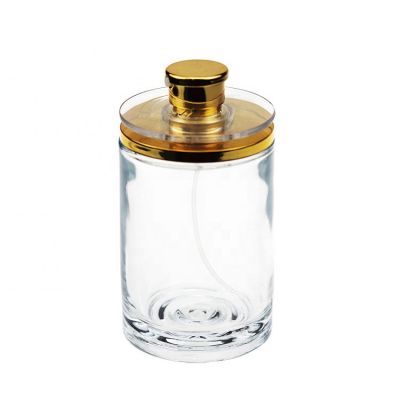 Custom Cylibder Spray Glass Fragrance Bottle Perfume 100ml Design 