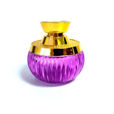 Arabic Round Beauty Design 100ml Bottles Glass Perfume With Sprayer Elegant