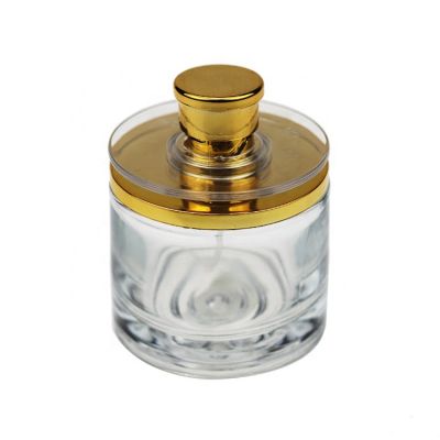 OEM Custom Cylinder 100ml 50 ml Perfume Glass Bottle 