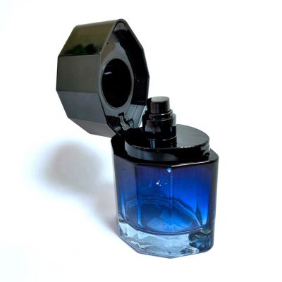 Wholesale Custom Made Luxury 4 OZ 120ml Men Cologne Perfume Round Glass Bottle 