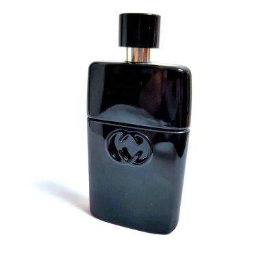 China Custom Wholesale Spray 60ml Black Glass Unique Cologne Perfume Bottles For Men 