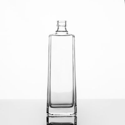 Wholesale Liquor Spirits Rum Vodka Whiskey Tequila Gin Clear Glass Bottles 